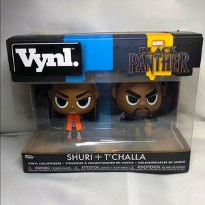 Funko Vynl Shuri + T'Challa -Black Panther 2 pack